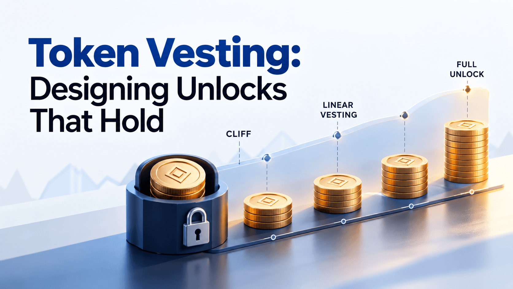 Token Vesting: Designing Unlocks That Hold