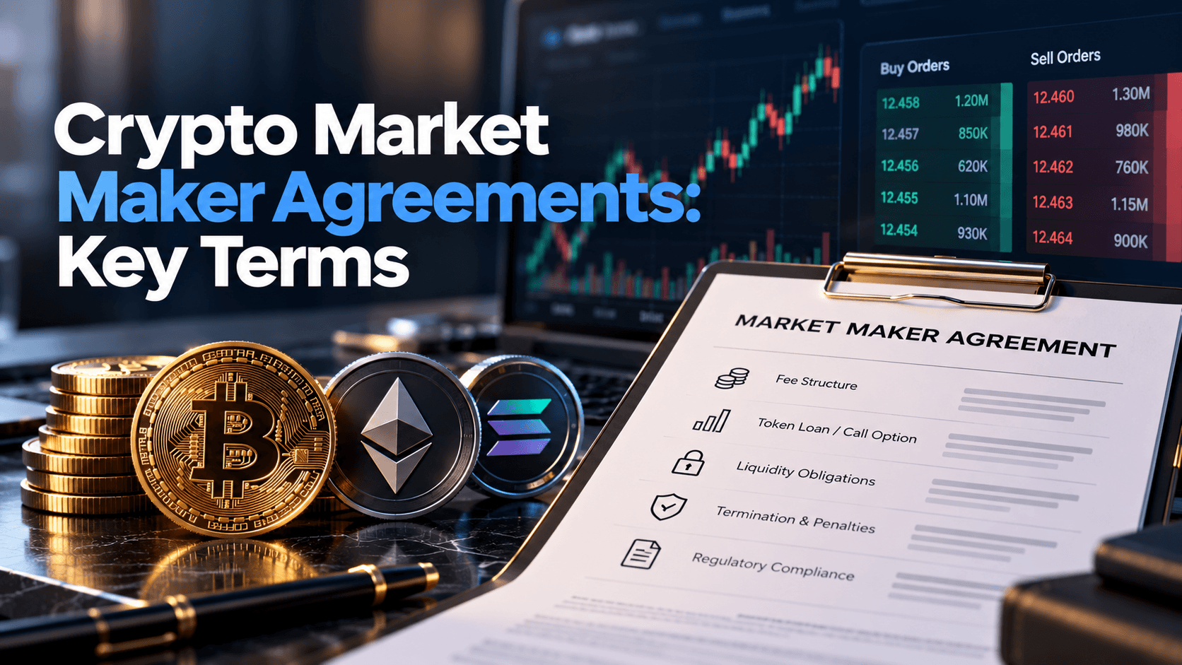Crypto Market Maker Agreements: Key Terms